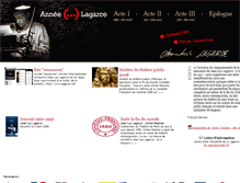Tablet Screenshot of annee.lagarce.net